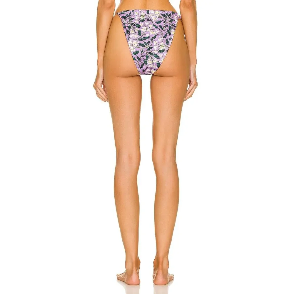 Agua by Agua Bendita Ipanema Bikini Bottom Cheeky String Swimwear Beach Pool S